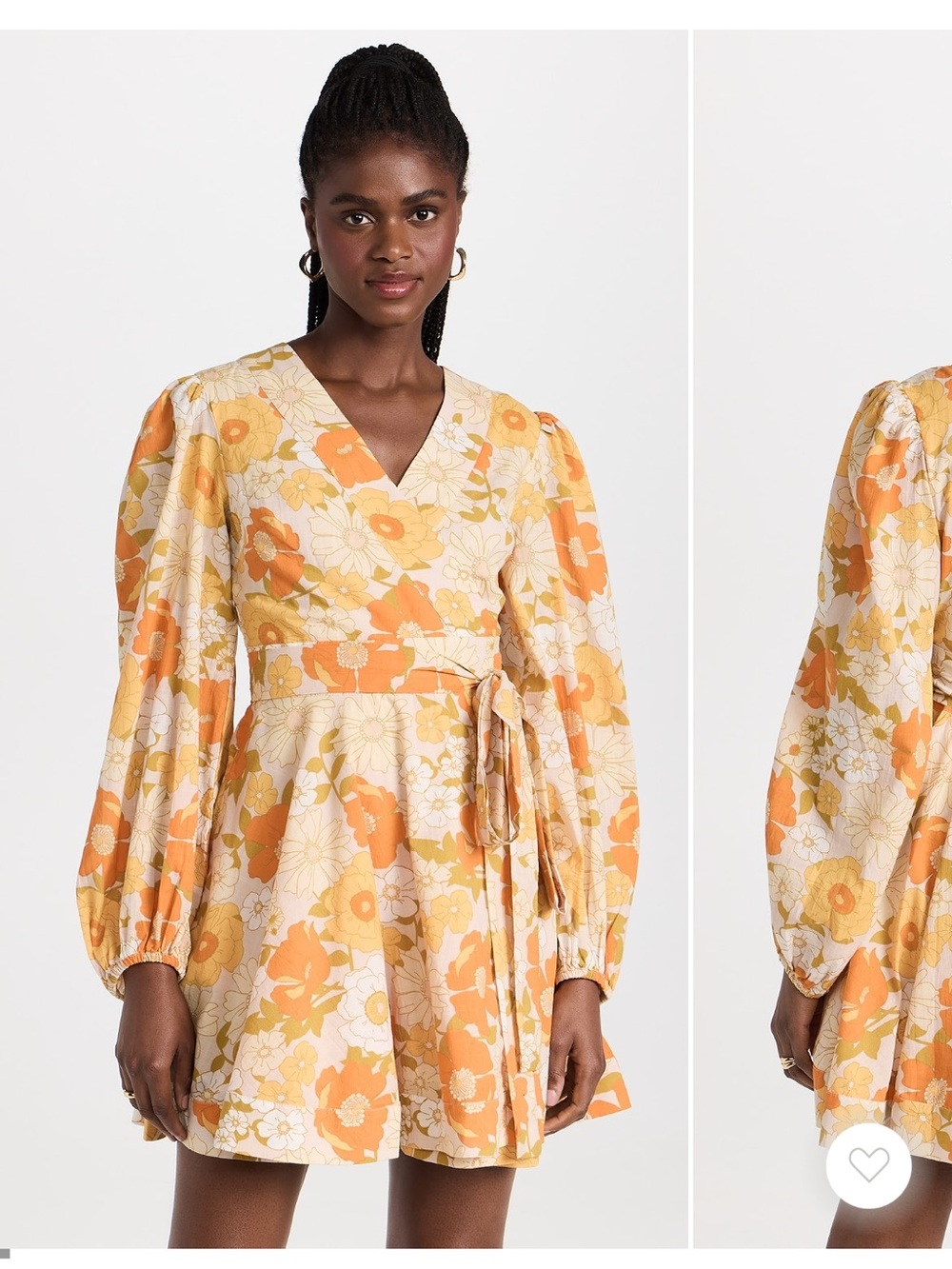 Millie Nan Wrap Dress Small Like New Worn Once